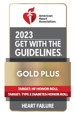 2023 Get With The Guidelines® - Heart Failure Gold Plus Quality Achievement Award for Heart Failure